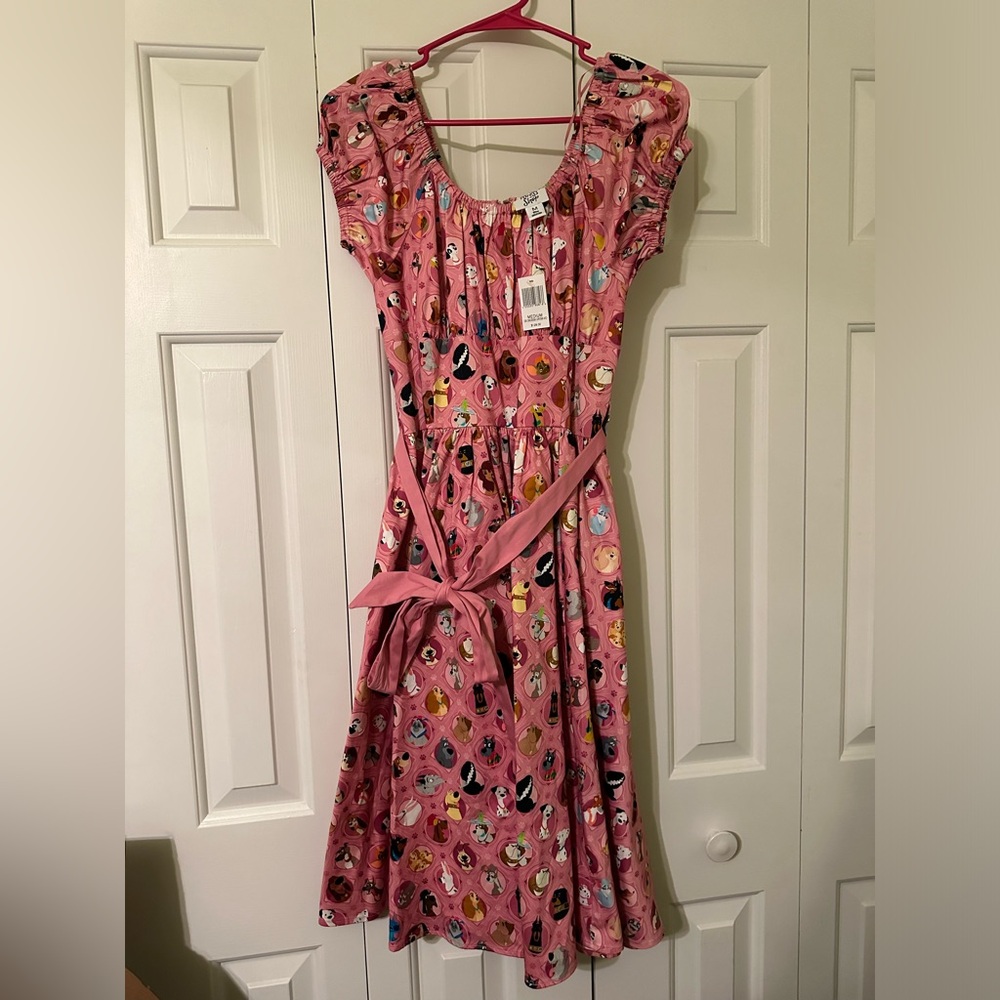 RARE Disney Dogs Vintage Style Dress NWT Size Medium - Picture 4 of 16